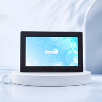 Moniteur tactile capacitif à cadre ouvert PCAP de 7 pouces à haute luminosité personnalisé pour borne de libre-service et terminal de vente automatique