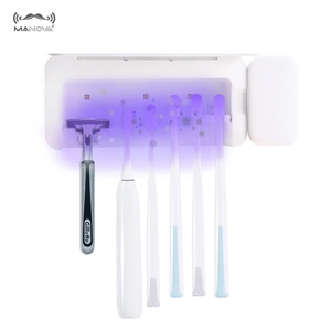 USB recargable montado en la pared <span class=keywords><strong>UV</strong></span> <span class=keywords><strong>de</strong></span> plástico <span class=keywords><strong>de</strong></span> cepillo <span class=keywords><strong>de</strong></span> dientes esterilizador y <span class=keywords><strong>dispensador</strong></span> <span class=keywords><strong>de</strong></span> <span class=keywords><strong>pasta</strong></span> <span class=keywords><strong>de</strong></span> dientes - Product Image 1