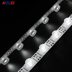 High Power Hard Led Bar Side View Ultra-thin Led Light Box Sign Light Double Sided Tape Edgelight Led Light Bar with aluminum