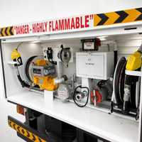 2in3in 4in 6In Pengukur Aliran Bahan Bakar Positive Displacement untuk Diesel Kerosene dengan Register Mekanis, Strainer, dan Air Eliminator