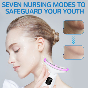 Electric Neck &amp; Face <strong>Care</strong> <strong>Device</strong> Multi-Mode Therapy Microcurrent Constant Temp Tightening Massage Personal <strong>Care</strong> Appliance - Product Image 2