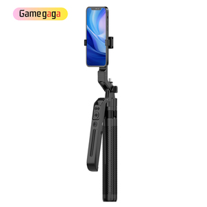 Trépied perche à selfie X C12 AI avec suivi automatique 360° °   Perche à selfie rotative à 4 pieds métalliques détachables avec lumière d'appoint et télécommande sans fil 1800 mAh - Product Image 4
