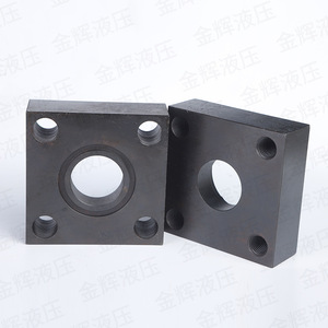 Bán Buôn Tùy Chỉnh Kẽm Mạ Thép Không Gỉ Không-Tiêu Chuẩn Mặt Bích Vuông SS304 Thủy Lực Kim Loại Hàn Bạc/Trắng Ống - Product Image 2