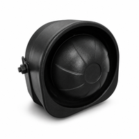 12V 15W 115dB Speaker Sirine Alarm Mobil dengan Baterai Cadangan, Alarm Anti Maling untuk Keamanan Kendaraan dan Rumah, Sistem Alarm Keamanan