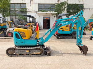 Excavadora Kubota u10 U20 u17 usada de buen rendimiento, pequeña, japonesa, de 1 tonelada, miniexcavadora de segunda mano de 2 toneladas y 1.7 toneladas con EPA CE en venta - Product Image 2