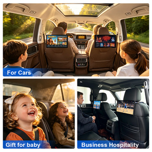 Hit 13.3 Inch Android 13.0 Car Headrest Tablet 8-Core WiFi, BT, FM, <b>USB</b>, Rear Seat Multimedia Entertainment System for BYD Denza - Product Image 3