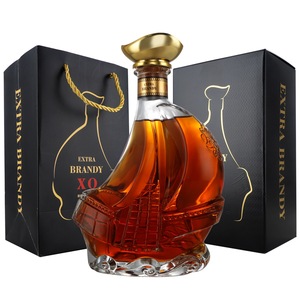 Botella <span class=keywords><strong>de</strong></span> Vidrio Flint Vacía <span class=keywords><strong>de</strong></span> 500 ml y 750 ml <span class=keywords><strong>con</strong></span> Logotipo Personalizado al por Mayor para Decoración del Hogar, <span class=keywords><strong>con</strong></span> Tapas <span class=keywords><strong>de</strong></span> <span class=keywords><strong>Corcho</strong></span> y Corona para Vino y Licores - Product Image 2