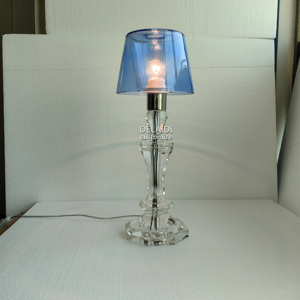 Hiện đại đơn giản đá pha lê bàn đèn cạnh giường ngủ phòng khách khách sạn phòng khách trang trí đèn bàn - Product Image 4