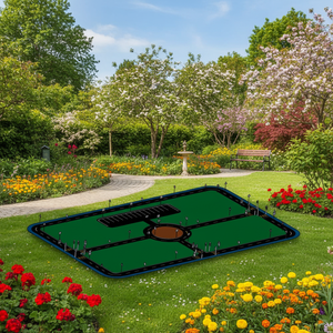 Parque de Tráfico Educativo para Niños, Material de Plástico y Madera para Jardín - Product Image 3