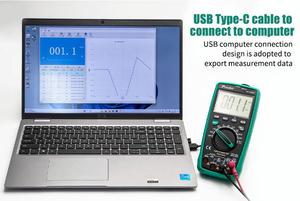 มัลติมิเตอร์ดิจิตอล PRO'SKIT MT-1820N พร้อมช่องต่อ USB แสดงผลแบบกราฟแท่งอนาล็อก พร้อมค่าการวัดสูงสุด 5999 - Product Image 2