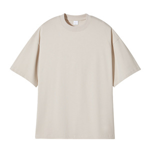 เสื้อยืดผู้ชายไซส์ใหญ่ ผ้าคอตตอนคุณภาพสูง น้ำหนักมาก ทรงหลวม ไหล่ตก สั่งทำได้ ขายส่ง - Product Image 3
