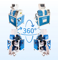 Granulateur de fil de cuivre industriel Mini LX-100, hacheurs de fil, machine de recyclage de câbles, machine à granulés de cuivre