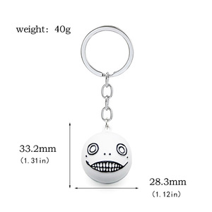 พวงกุญแจอะนิเมะ Nier automata <span class=keywords><strong>2B</strong></span> <span class=keywords><strong>yorha</strong></span> ประเภท No.2 B beastlord ดาบแปลกๆจี้พวงกุญแจรถผู้หญิงผู้ชายเครื่องประดับพวงกุญแจรถ - Product Image 4