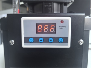 Pelembab Kabinet Cerutu Elektrik Baja Tahan Karat Kapasitas Besar Untuk Hotel Portabel Pengontrol Kelembapan Garansi Satu Tahun - Product Image 4