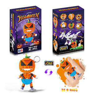 Ladrillos de Construcción DIY Promocionales, Se Pueden Usar como Anillos, Pequeños Juguetes de Regalo para Halloween - Product Image 4