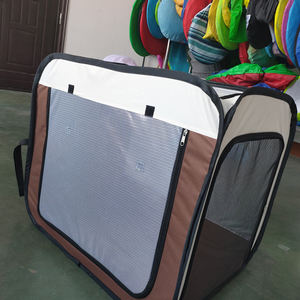 <span class=keywords><strong>Cage</strong></span> de transport de chien <span class=keywords><strong>portable</strong></span> pliante moderne de haute qualité écologique à fermeture à glissière en fibre robuste - Product Image 3