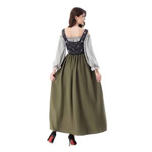 Vestido Medieval de Halloween, Estilo Renacentista Bávaro, Disfraz para Mujer, Oktoberfest, Venta Caliente, Envío Internacional - Product Image 4