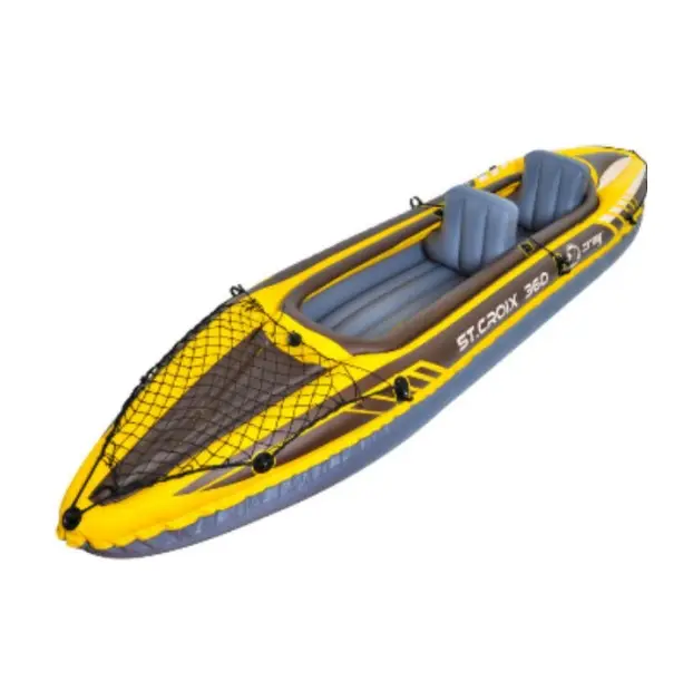 थोक पीवीसी और पॉलिएस्टर Inflatable कश्ती 2 व्यक्ति नाव Inflatable रोइंग नौकाओं कश्ती मछली पकड़ने
