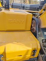 Excavadora Grande SANY SY375H de 35 Toneladas en Buen Estado de Funcionamiento, Excavadora Usada con Motor Isuzu Original y Bomba Hidráulica Principal