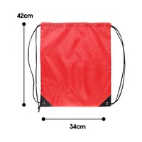 Sac à dos de sport en polyester RPET réutilisable de grande capacité imperméable à la mode avec cordon de serrage sac de sport élégant OEM/ODM