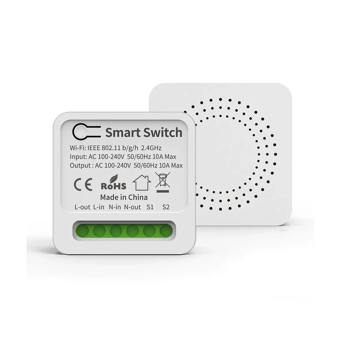 Wifi Mini Smart Switch Zigbee Wireless DIY Light Switches 10/16A Smart Home Control with Tuya Smart Life Alexa Alice Google Home