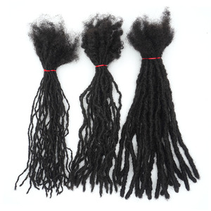 KAMA Ingrosso Estensioni di <span class=keywords><strong>Capelli</strong></span> Umani 100% Fatte a Mano, Microlocs, Sister Locs, Estensioni Interlocking Locs - Product Image 1