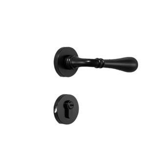 Cerradura dividida silenciosa, cerradura de puerta de madera para dormitorio, puerta de la manija de habitación del hogar, cerradura de manija de puerta interior de bronce amarillo - Product Image 5