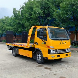 Mini JAC 2 Ton <b>Flatbed</b> Towing <b>Truck</b> 4x2 Slidebed Wrecker for City Road Rescue - Product Image 6