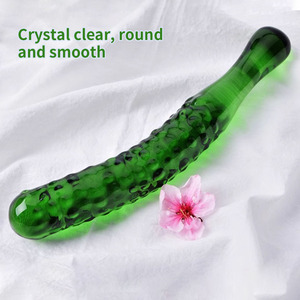 Glazen anale dilator, butt plug, komkommerdildo, 100% waterdicht, premium seksspeeltje voor een sensuele ervaring - Product Image 6