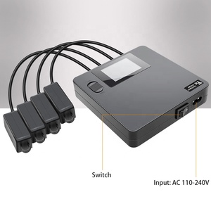 เครื่องชาร์จจอแสดงผลดิจิตอลอัจฉริยะ 4 พอร์ต 8.5V 2A ตัวจัดการแบตเตอรี่โดรนสำหรับแบตเตอรี่มินิ 3 โปร/รีโมทคอนโทรล/โทรศัพท์มือถือ DJMN - Product Image 3