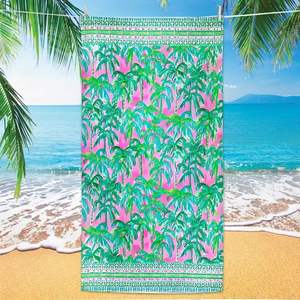 Super Fine Fiber Beach Towel for Hot Summer Outdoors Quick-drying and Sand-free <b>Bath</b> Towel with Custom Sports Pattern Printing - Product Image 3