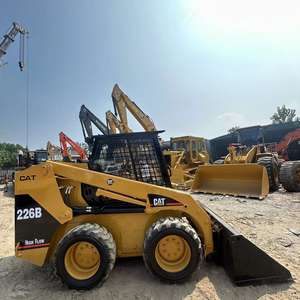 Cargadora de ruedas mini Cat 226B de 2.5 toneladas de segunda mano con cargadora Cat 226B usada de alta calidad en venta a bajo precio. - Product Image 5