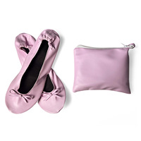 Chaussures de danse de ballet pour femmes adultes avec semelles souples, utilisation intérieure-extérieure, fermeture à lacets, style professeur