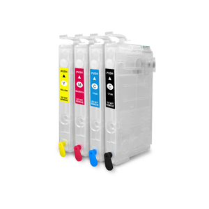 Cartouches d'encre rechargeables de haute qualité 812XL 812 4 couleurs avec puces pour Epson <span class=keywords><strong>WF</strong></span> 7840 3820 <span class=keywords><strong>3825</strong></span> 4830 4835 7820 EC-C7000 - Product Image 1