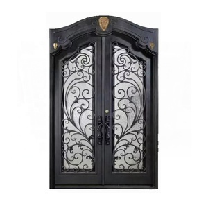 Puerta de Iglesia profesional de China, diseño de Puerta de Hierro, rotura térmica - Product Image 3