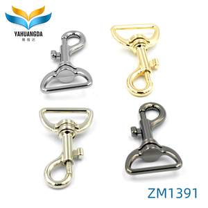 Quảng Châu thực hiện hợp kim kẽm Phụ kiện túi kim loại mạnh mẽ móc xoay Snap <span class=keywords><strong>hook</strong></span> trong 25mm 15mm 20mm kích cỡ mạ kết thúc - Product Image 5