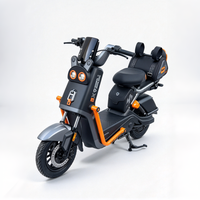Scooter électrique 72V 1000W à double siège, cyclomoteur urbain avec panier, 3 modes de vitesse, éclairage LED – Vente en gros