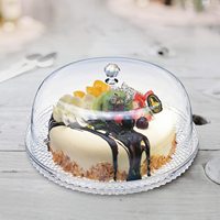 Présentoir alimentaire transparent en acrylique à 3 ou 4 niveaux, personnalisé 2026, pour boulangerie, boîte à pain, cupcakes, beignets - Artful Cosmos