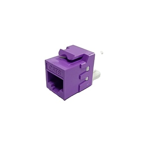 وحدة كيستون الشبكة RJ45 Cat6 p8c RJ45 درجة UTP جاك حجر الزاوية Cat6a UTP - Product Image 3