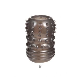 Cura eiaculazione precoce prepuzio anelli ritardo eiaculazione Silicone anello pene uomo manica manica - Product Image 4