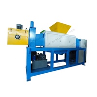 Machine de pelletisation et de granulation de matériaux plastiques humides 1000 kg/h, PP PE, pressage et granulation de plastique