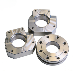 ฐานยึดอะลูมิเนียมที่ผลิตด้วยเครื่อง CNC ความแม่นยำสูง |   ชิ้นส่วนโลหะพื้นผิวมีลวดลายสำหรับอุปกรณ์อุตสาหกรรม - Product Image 1