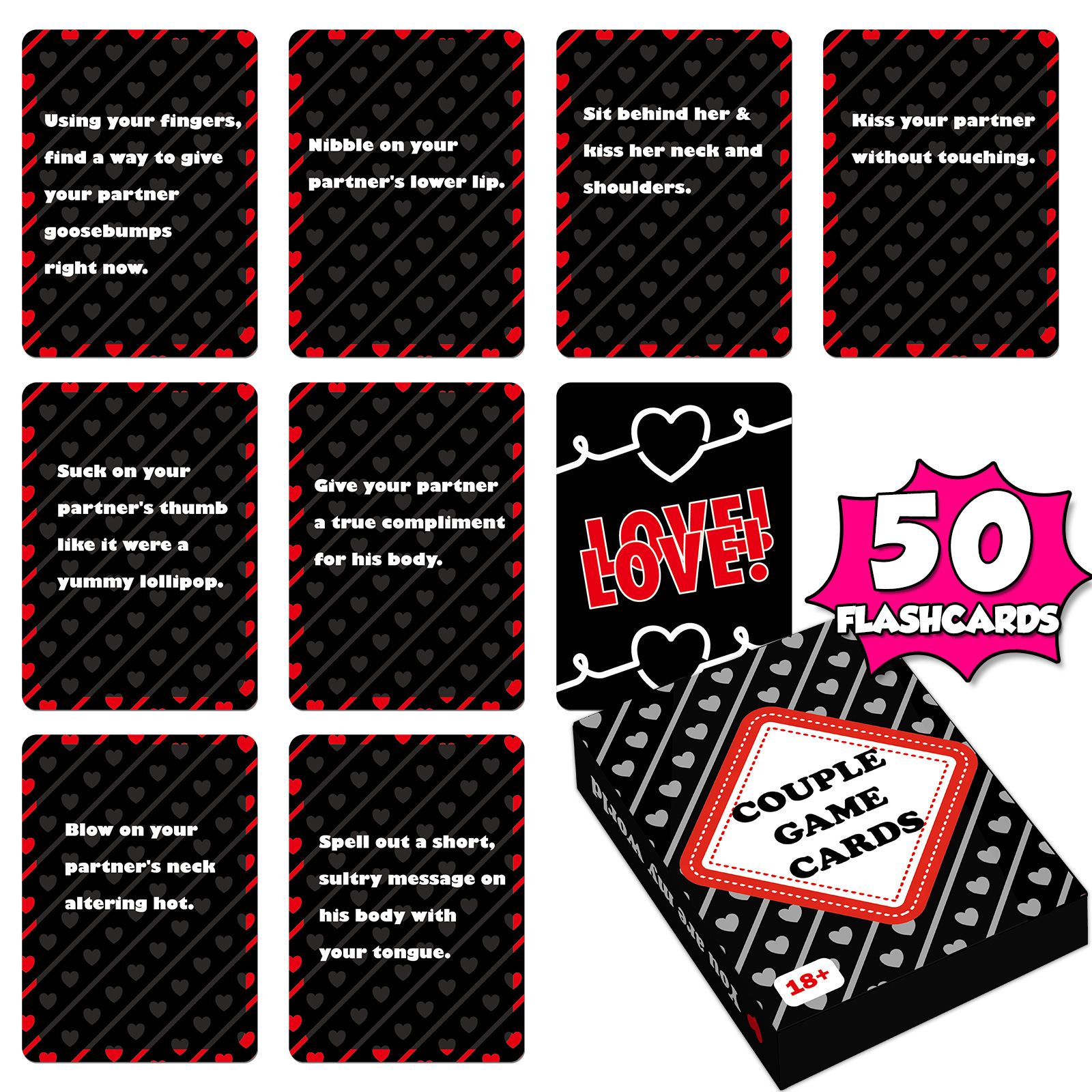 Tarjetas de juego para parejas