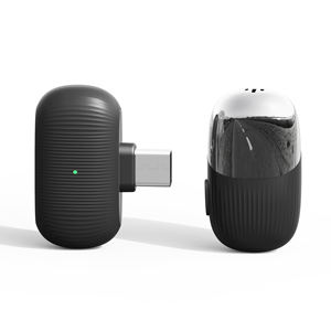 Offres Spéciales 2.4G Microphone Lavalier sans fil à suppression de bruit Portable Mini revers micro sans fil pour entretien de téléphone intelligent <span class=keywords><strong>tik</strong></span> <span class=keywords><strong>tok</strong></span> - Product Image 1