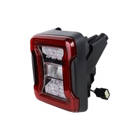 Pour Jeep Wrangler JL 2018-2024 LED feu arrière frein clignotant feu arrière remplacer l'Europe Version haut de gamme d'origine