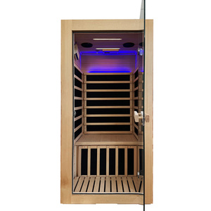Casa piccola in legno per interni 1 persona vicino alla stanza Sauna a infrarossi - Product Image 1