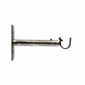 ANTIQUE LINE - Supporto da Parete Estensibile 13.4-20CM Colore Nero-Oro - Product Image 1