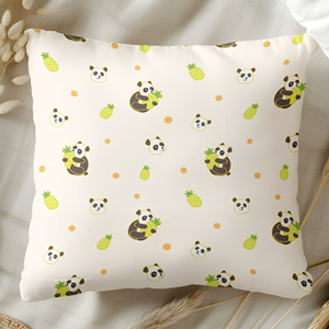 Funda de Almohada Personalizada con Textura de Piel de Durazno, Impresión por Sublimación a una Cara con Cierre, Decoración Suave para el Hogar, para Sofá de Sala de Estar - Product Image 1