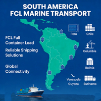 Services de Fret Maritime de la Chine vers le Venezuela et le Chili : Options FCL et LCL Professionnelles et Gamme Complète de Services DDP