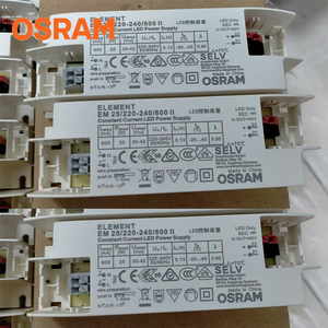 แหล่งจ่ายไฟ LED กระแสคงที่ OSRAMs รุ่น EM 25/220-240/600 II 25W 600mA Class II SELV สำหรับไฟดาวน์ไลท์และไฟแผง - Product Image 1